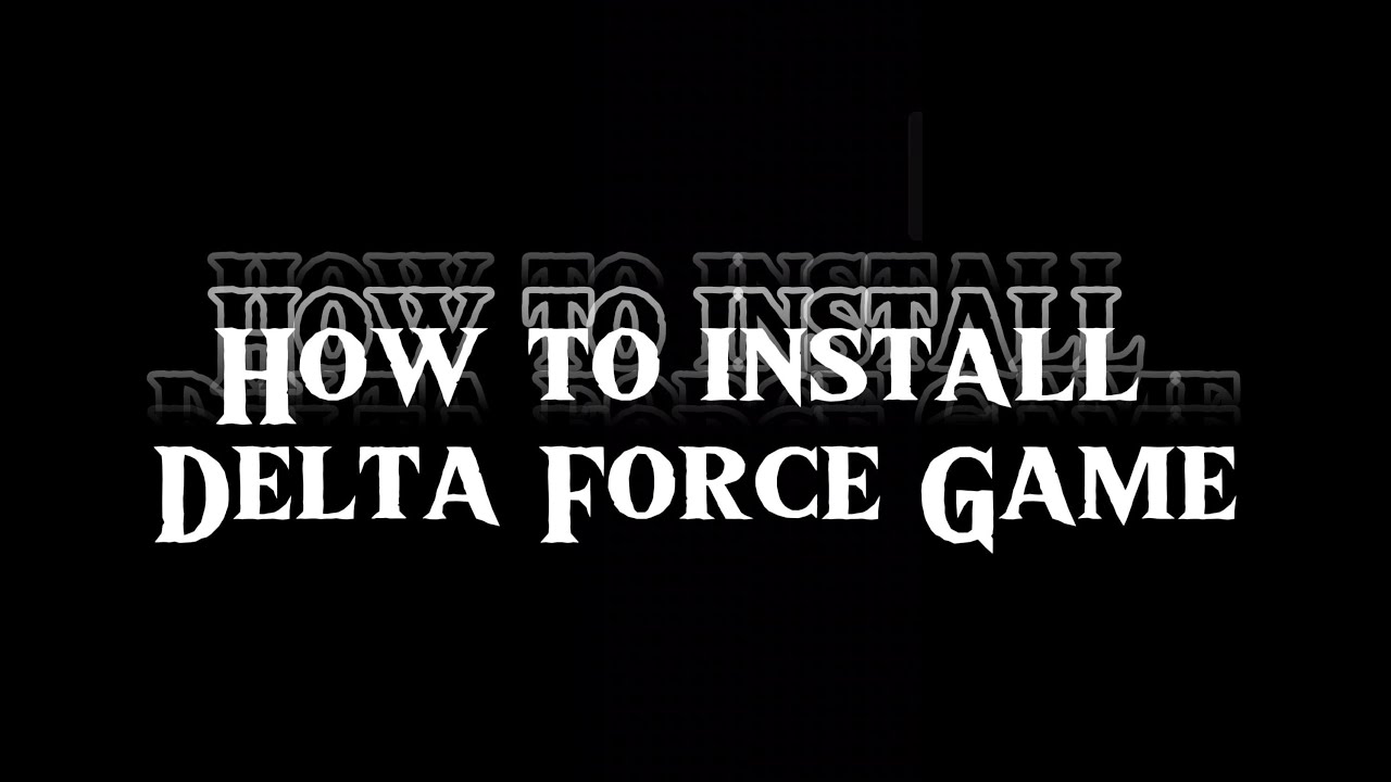 How to Install Delta Force Game mobile Step-by-Step Guide// Telugu // English // Black Hawk Down.