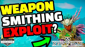 The CHEAP Way to Level WeaponSmithing - New World