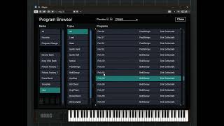 Korg Polysix Plugin. A bank of 200 classic new presets.