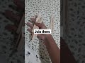 how to make chopsticks 🥢🥢