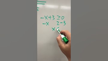 Domain of a function with square root on top and bottom #Shorts