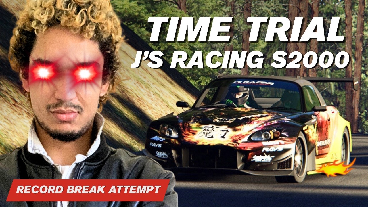 Can Keiichi Tsuchiya's Gunsai RECORD Be Broken?? - J's Racing S2000 峠 タイムトライアル