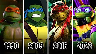 The Evolution of The Teenage Mutant Ninja Turtles (MOVIES)
