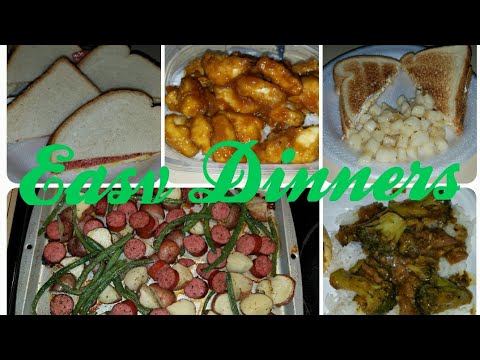 Quick and Easy Dinner ideas - YouTube