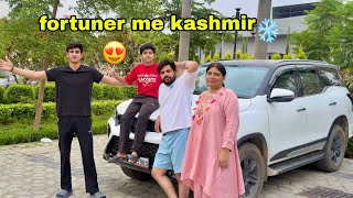 Apni Fortuner Leke Family Ke Sath Kashmir Nikal Gye😍