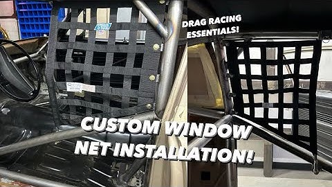 1971 Nova Custom Window Net Installation👀