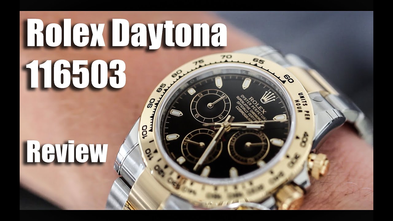 Rolex Daytona 116503 Review - YouTube