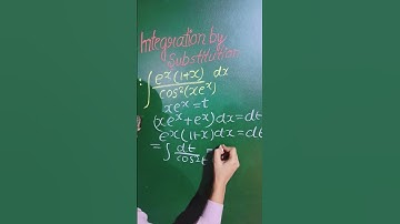 𝗜𝗻𝘁𝗲𝗴𝗿𝗮𝘁𝗶𝗼𝗻|| #class12th #maths #integration#integral #integrationbysubstitution#calculus #chapter7