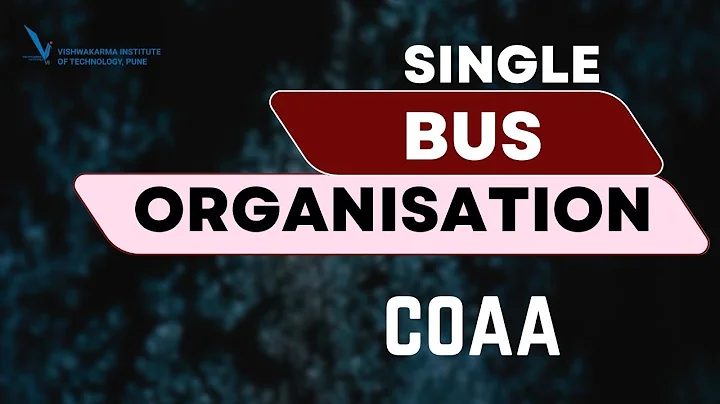 SINGLE BUS ORGANISATION BY T4