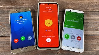 Samsung Z Flip 3 Incoming Call Vs Samsung Galaxy A7 2017 U0026 Honor Redmi 7c