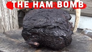 Deep Fried HAM BOMB  #shorts  Recipe  BBQ Pit Boys