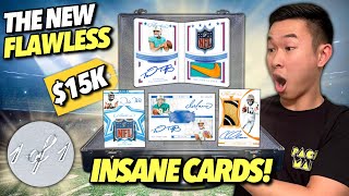 Opening an INSANE $15,000 box of the NEW FLAWLESS FOOTBALL with CRAZY 1/1 CARDS! 😱🔥