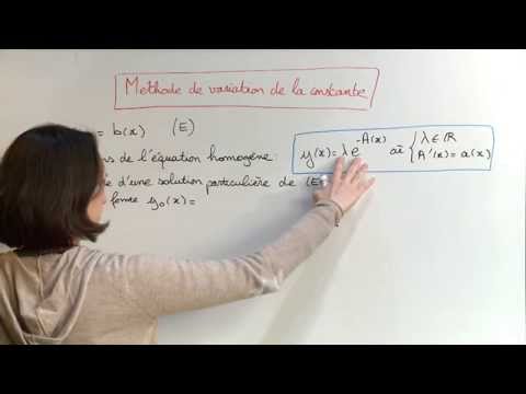 Vidéo: Différence Entre Le Coefficient Et La Constante