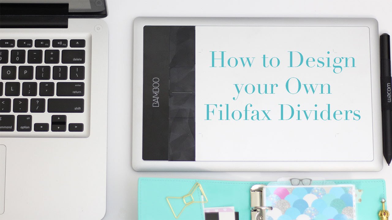 how-to-design-custom-dividers-for-your-planner-diy-tutorial-youtube