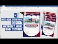 How To Make Notebook Cover Page Design in Ms Word Hindi Tutorial