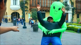 Alien Parkour (Abducción en Perú)