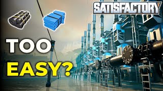 The Best Starter Oil Setup is Simple with Blueprints!! - Satisfactory Update 7 Guide