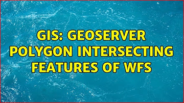 GIS: GeoServer polygon intersecting features of WFS