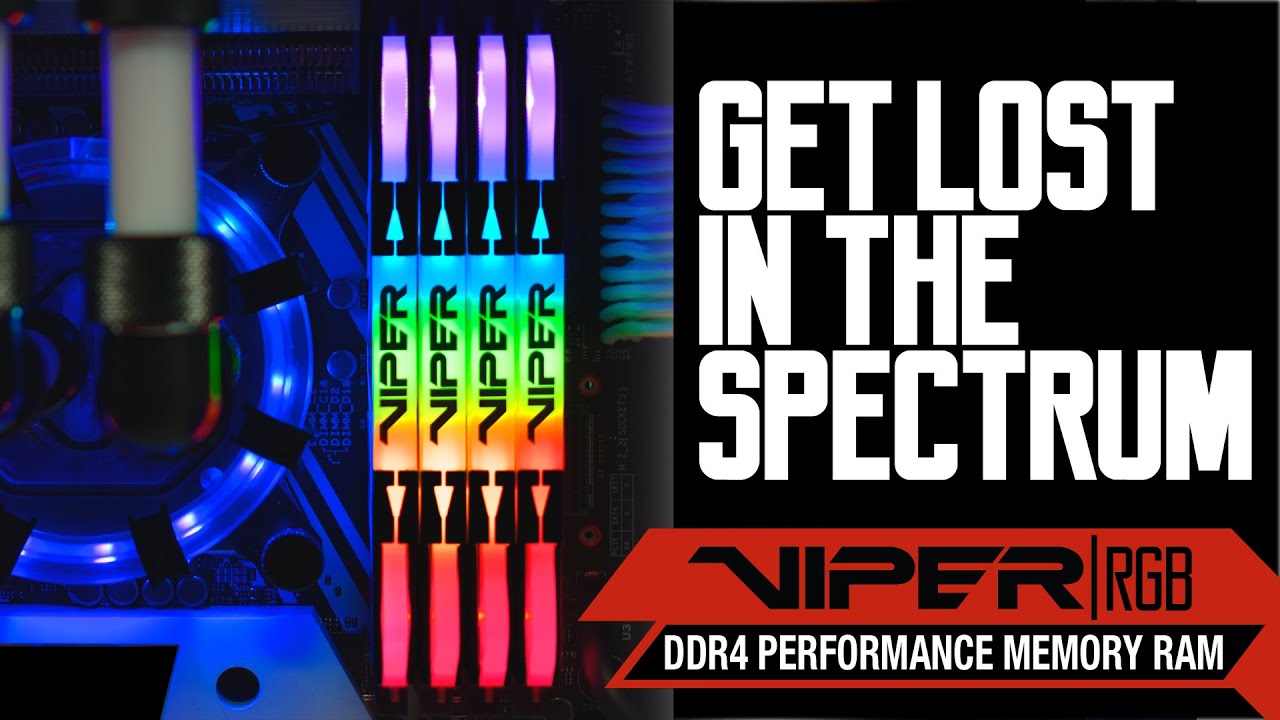 Close-Up look at the Viper RGB DDR4 Performance Memory - YouTube
