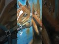 ثاني تجربةبالألوان الزيتية رايكم رسم رسمتي حصان الوان الوان زيتية Art Artist تعليم الاطفال 
