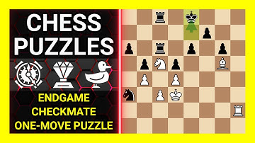 Chess Puzzles to Practice. Themes: Endgame, Checkmate, One-move puzzle. Learn Chess