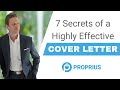 7 secrets of a highly effective cover letter