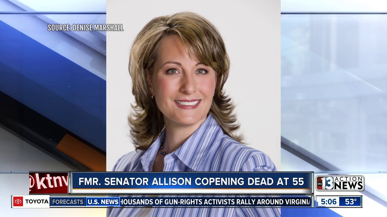 Former Nevada State Senator Allison Copening dead at 55 YouTube