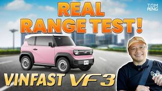VinFast VF3 range test: How far can Vietnam’s smallest EV go?