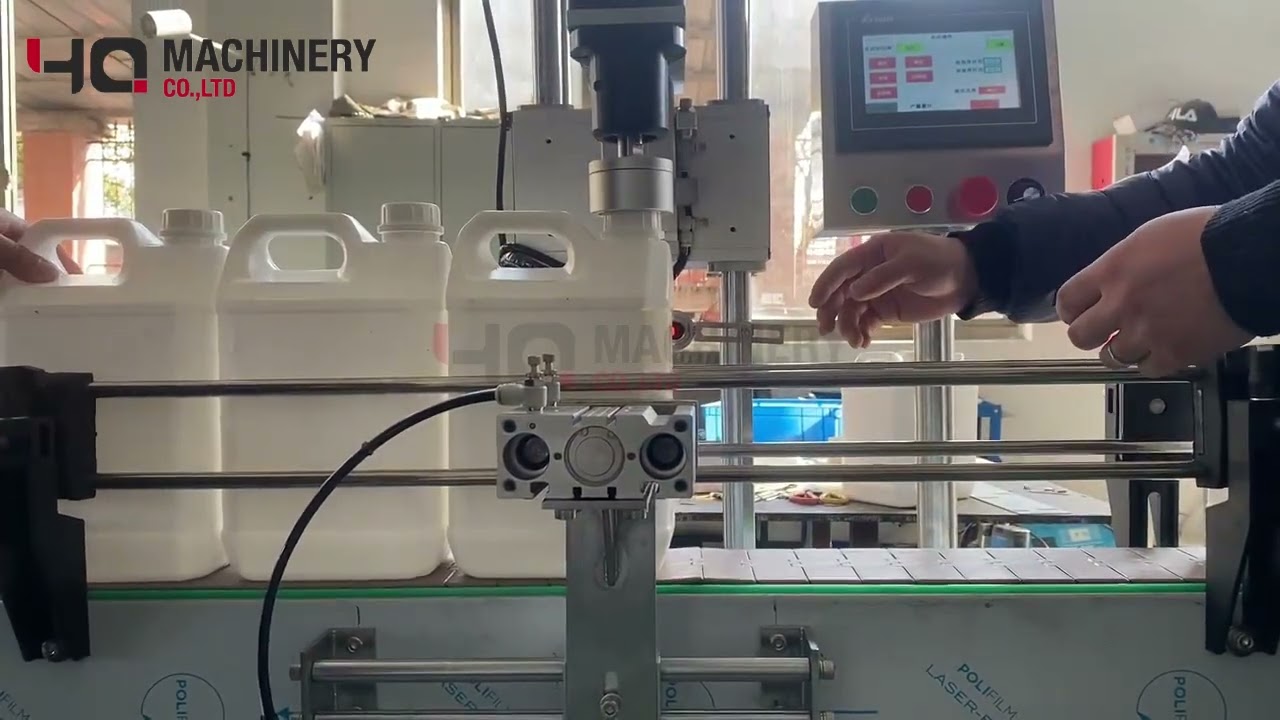 automatic chuck capping machine for 1 gallon jug 