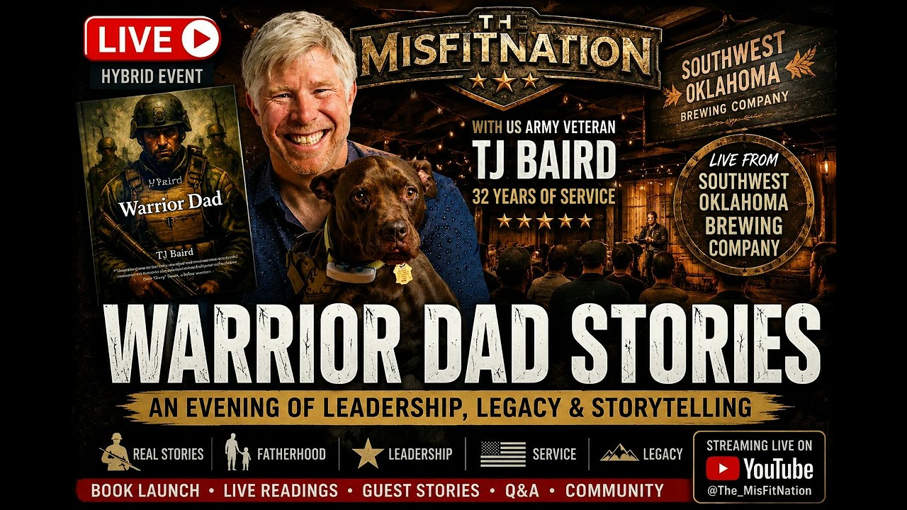 Warrior Dad Stories LIVE | TJ Baird on Service, Sacrifice, Fatherhood & Legacy