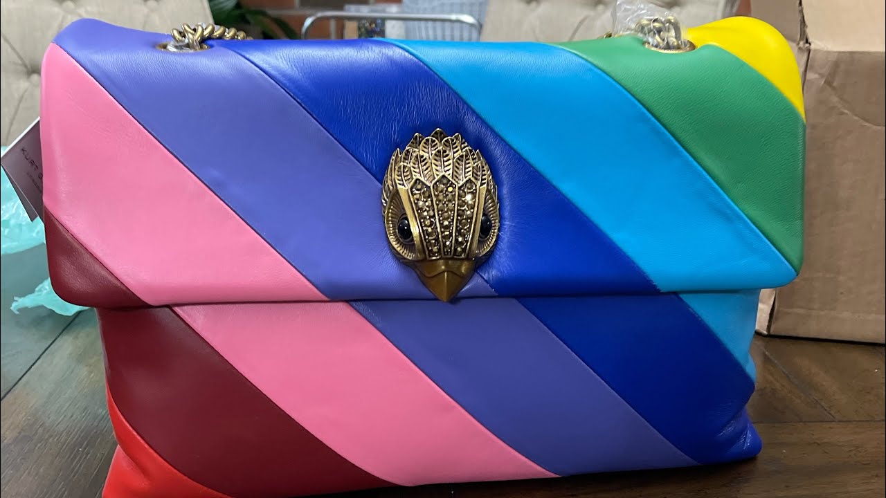 KURT GEIGER XXL RAINBOW- Quilted Kensington 🌈- Reveal and review  🥰🤗🌈❤️💚💙💗 