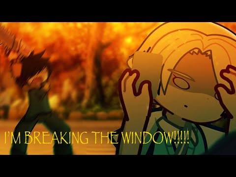 I’M BREAKING THE WINDOOOW!!!!!