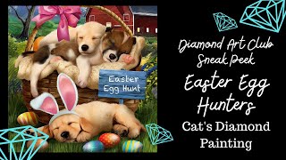 Diamond Art Club Sneak Peek | Easter Egg Hunters