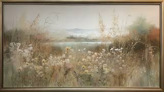 Fall Wildflowers | Framed TV Screensaver Art
