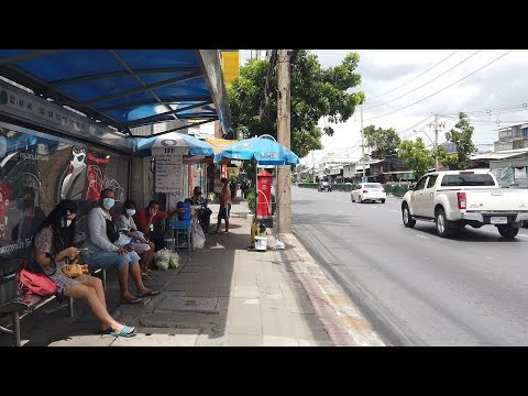 [4K] Bangkok Walk - Khlong Toei Area, Rama 4 Rd 🇹🇭 4K Bangkok Thailand