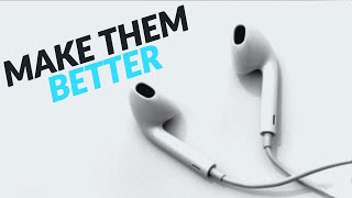 3 WAYS TO MAKE CHEAP Earbuds WORK BETTER!!!