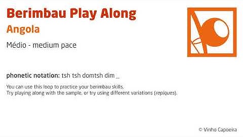 Berimbau Loop - Angola (medium pace)