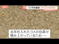 5キロ3156円 コメ平均価格2週連続の値下がり　新米の本格出回り前に安く売る動きか｜TBS NEWS DIG
