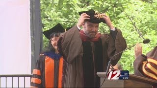 Ben Affleck Receives Honorary Doctorate from Brown