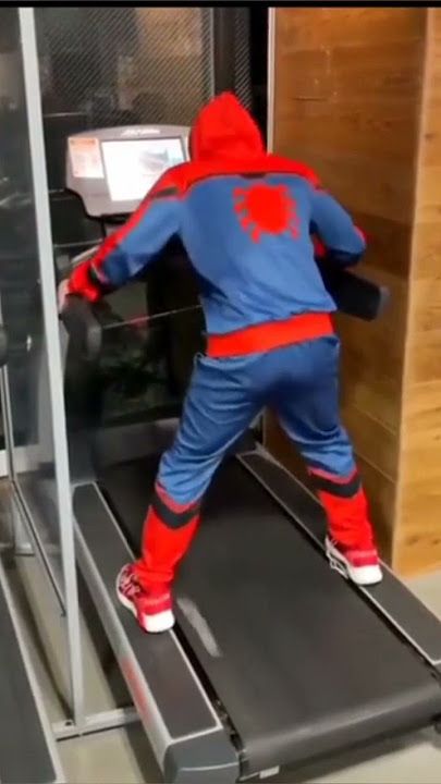 treadmill dipake spiderman