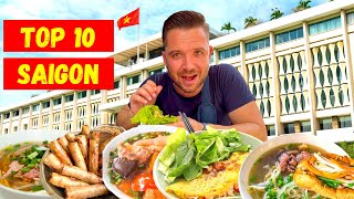 10 MUST TRY VIETNAMESE DISHES in SAIGON 🇻🇳 Phở - Bánh Mì & MORE ft.@MaxMcFarlin & @hungrytoexplore