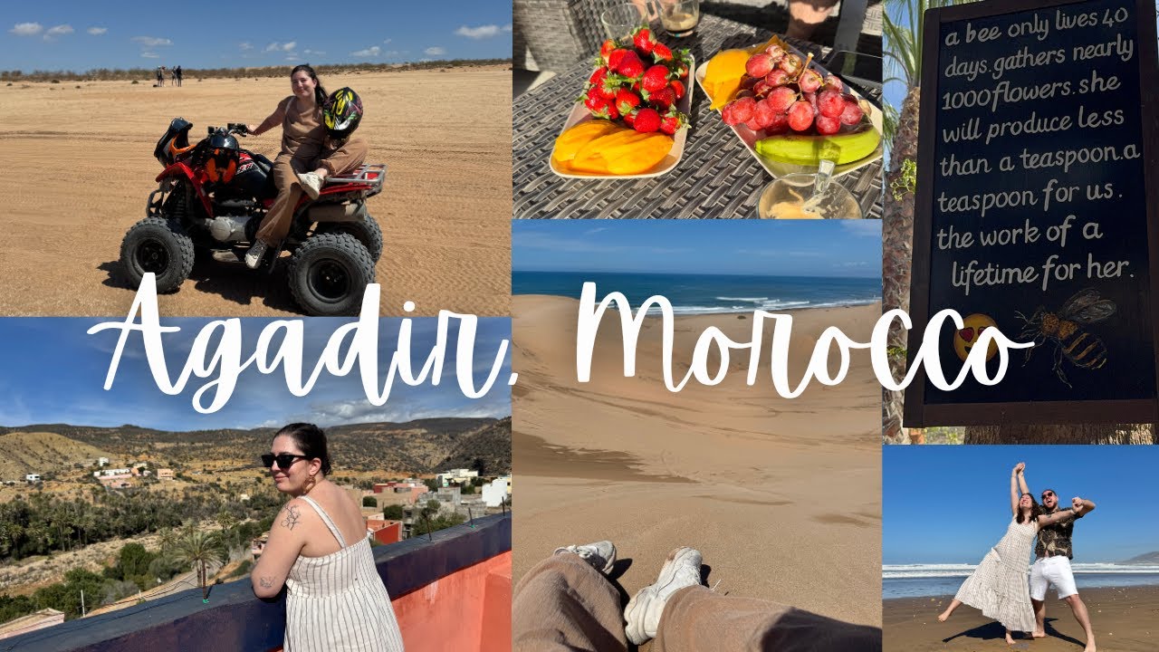 3 Days in Agadir, Morocco 🇲🇦 | Desert Buggy Adventures, Paradise Valley & lots of Moroccan Tea