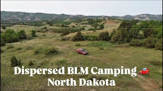 Dispersed BLM Camping | North Dakota (Theodore Roosevelt National Park - North Unit)