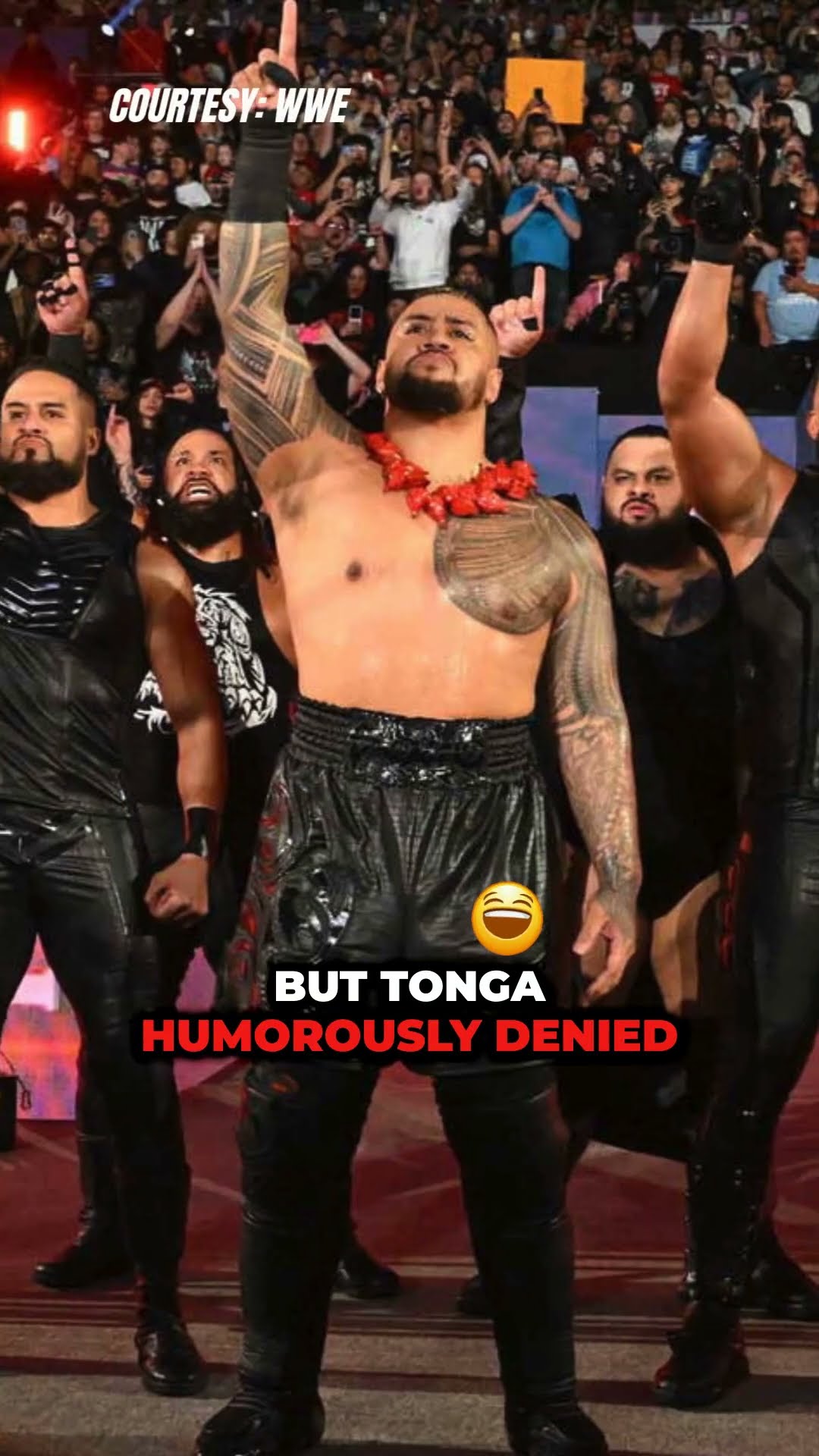 Did Tama Tonga Bite CM Punk Bloodline Drama Goes Viral! #CMPunk #TamaTonga #WWE #shorts