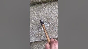 Does a fragment of spark plug actually break car window glass?  Let’s find out