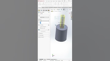 Solidworks Intersect #solidworkstutorial #solidworks #cad #solidworksbeginnerstutorials #cadsoftware