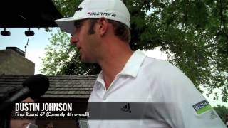 Dustin Johnson blames the bumpy greens for his U.S. Open choke