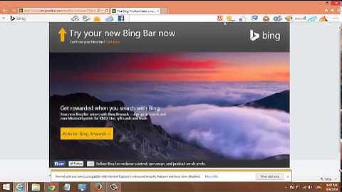 How To Download and Install Bing Toolbar on Internet Explorer