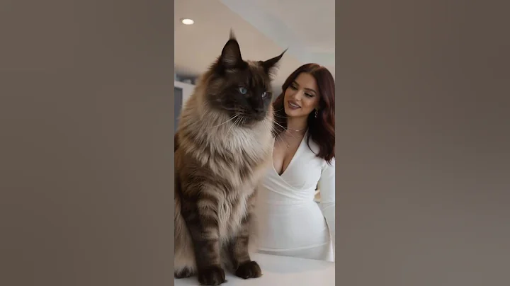 Video 11132761: coon cat pets, cat pet maine coon, big maine coon cat, maine coon cat funny, maine coon catlover