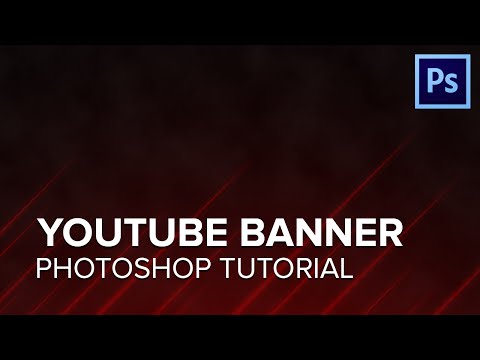 How to Design a YouTube Banner - Photoshop Tutorial How to Design a YouTube Banner - Photoshop Tutorial